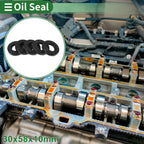 Set of 5 Oil Seal Rotary Shaft Seal NBR Rubber 30x58x10mm