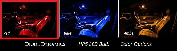 LED Bulb MAP Dome Sidemarker for Diode Dynamics 194 HP5 (Made in USA)