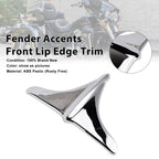 Chrome ABS Rear Fender Accents Trim for Harley Street Tri Glide (2009–2023)