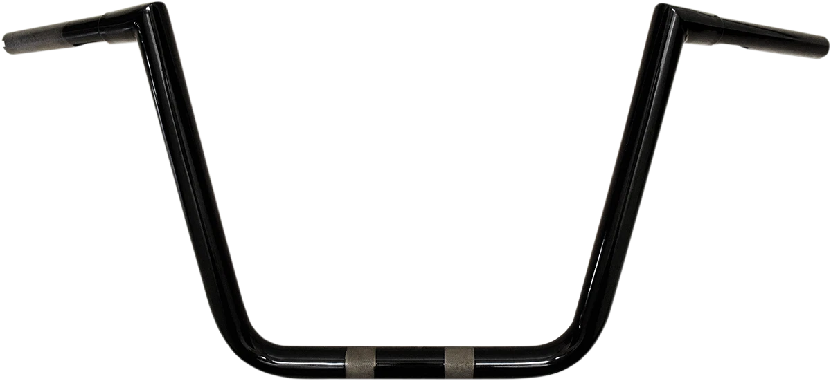LA Choppers 1-1/4" Twin Peaks Handlebar for Big Twin (13", Black) LA-7362-13B