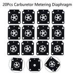 20Pcs Carburetor Metering Diaphragm for Stihl Lawn Mower (4314 121 4700)