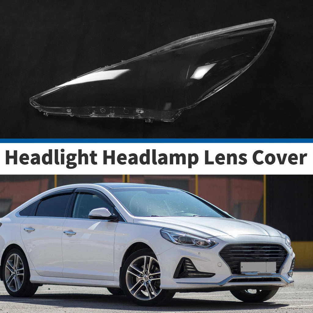 Headlight Lens Cover for Hyundai Sonata (2011–2014) PC Clear