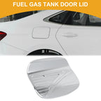 Fuel Tank Door Cap for Mitsubishi Outlander (2003–2023) Chrome Silver Tone