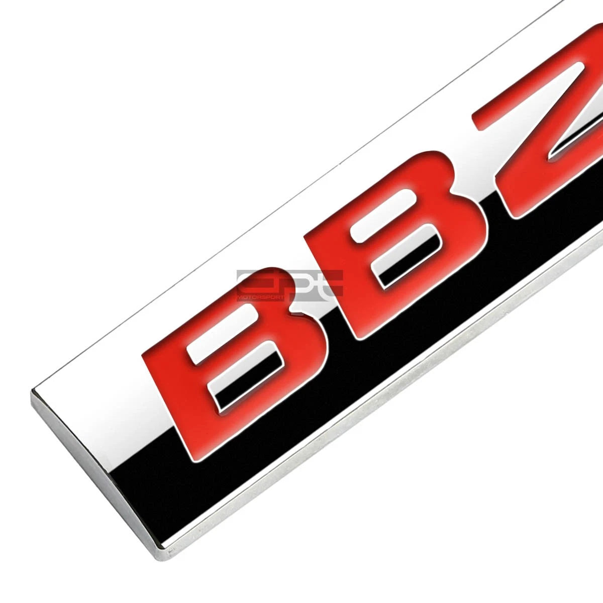 3D Polished Red Lettering Badge for BB2