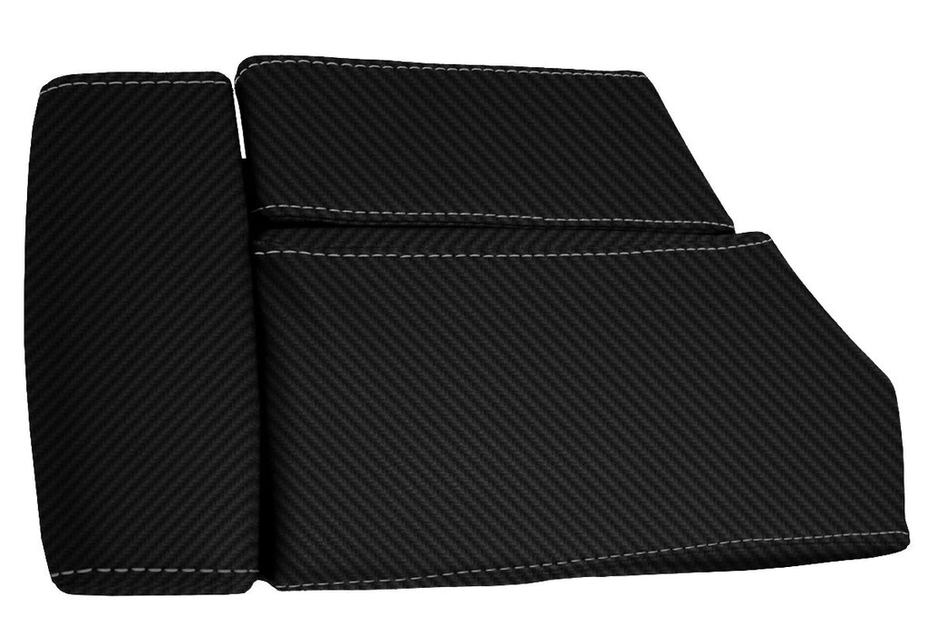 Carbon Fiber Console Lid Armrest Cover for BMW E60 (2003–2010)