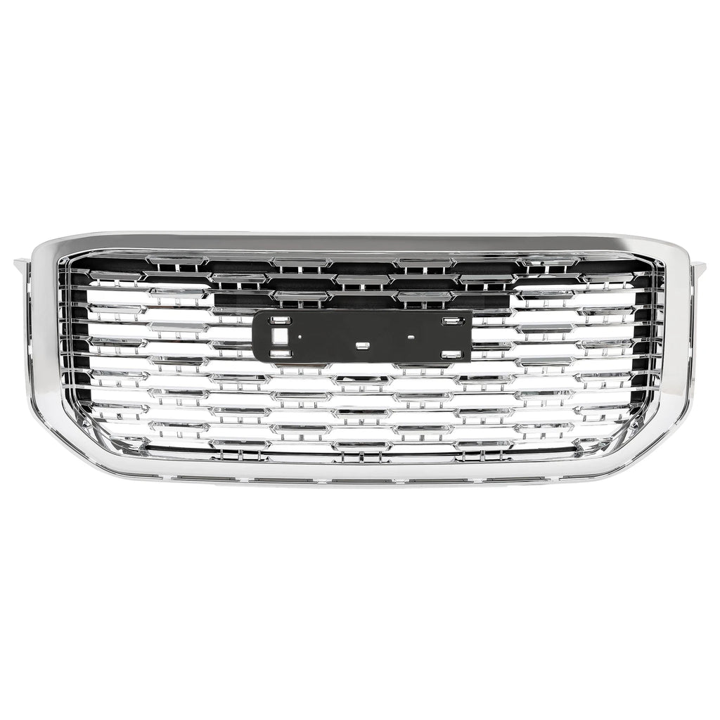 Chrome Front Upper Grille for GMC Yukon Denali (2015–2020)