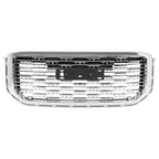 Chrome Front Upper Grille for GMC Yukon Denali (2015–2020)