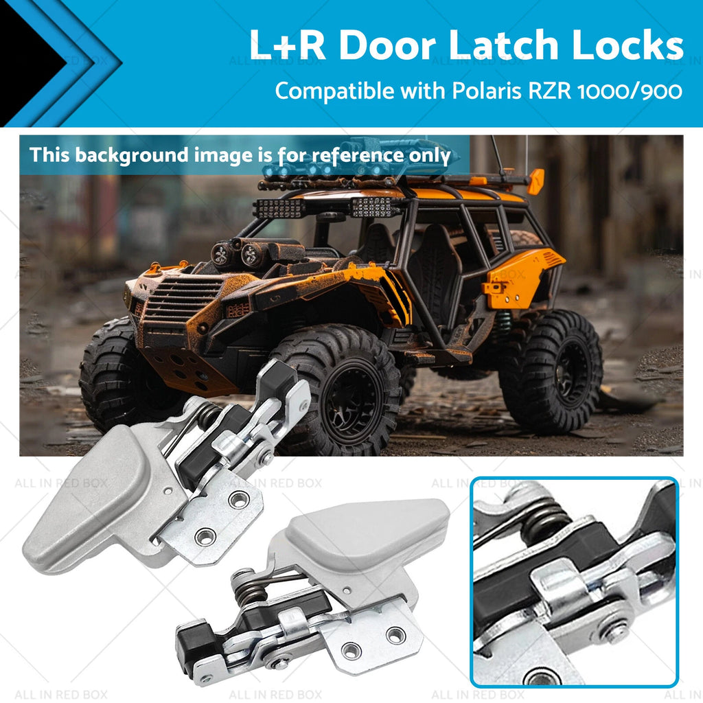 Set of 2 Door Latch Locks for Polaris RZR 900 1000 Turbo RS1 (2016–2021)