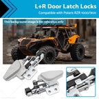 Set of 2 Door Latch Locks for Polaris RZR 900 1000 Turbo RS1 (2016–2021)