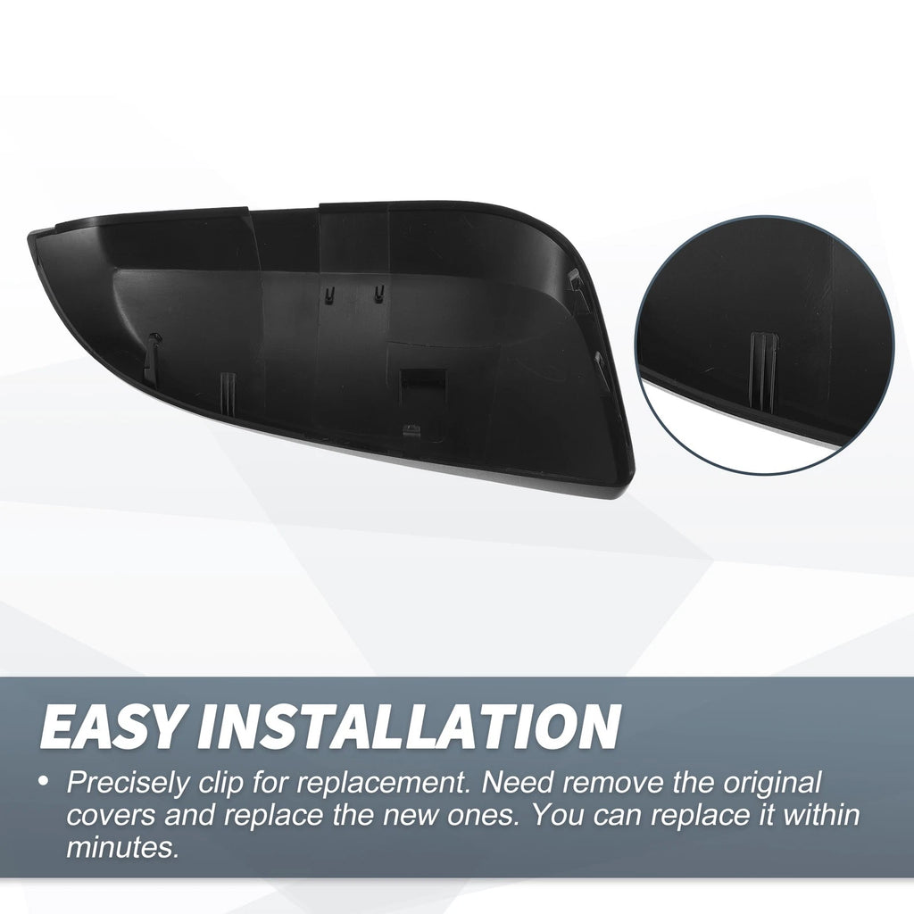 Left Side Rearview Mirror Cover Cap for Toyota Hilux (2015–2020)