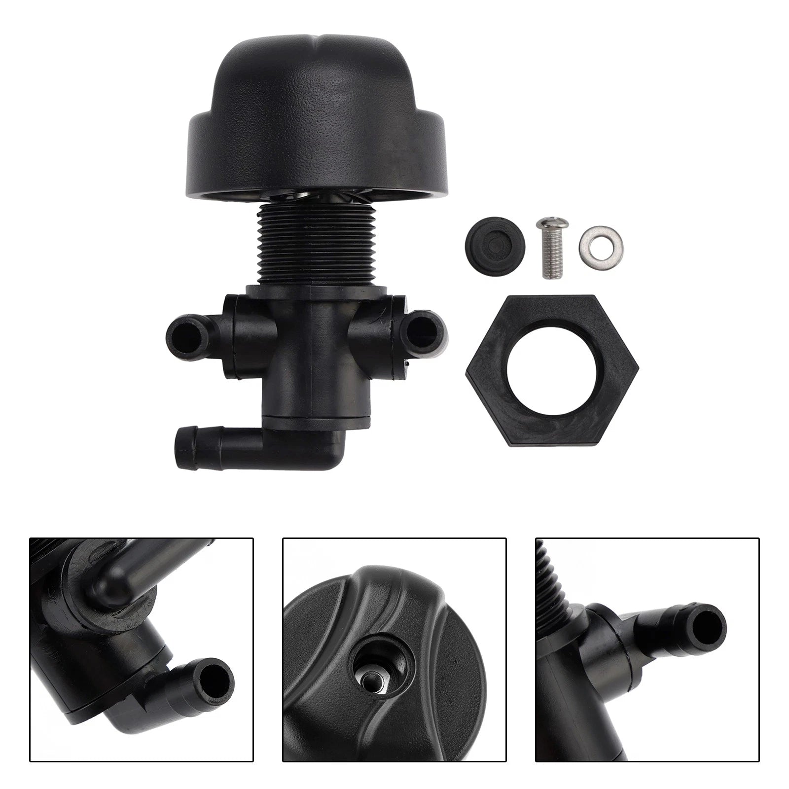 3-Way Fuel Valve Petcock for Polaris Xplorer Trail Boss (Fits 7052161, 5432559)