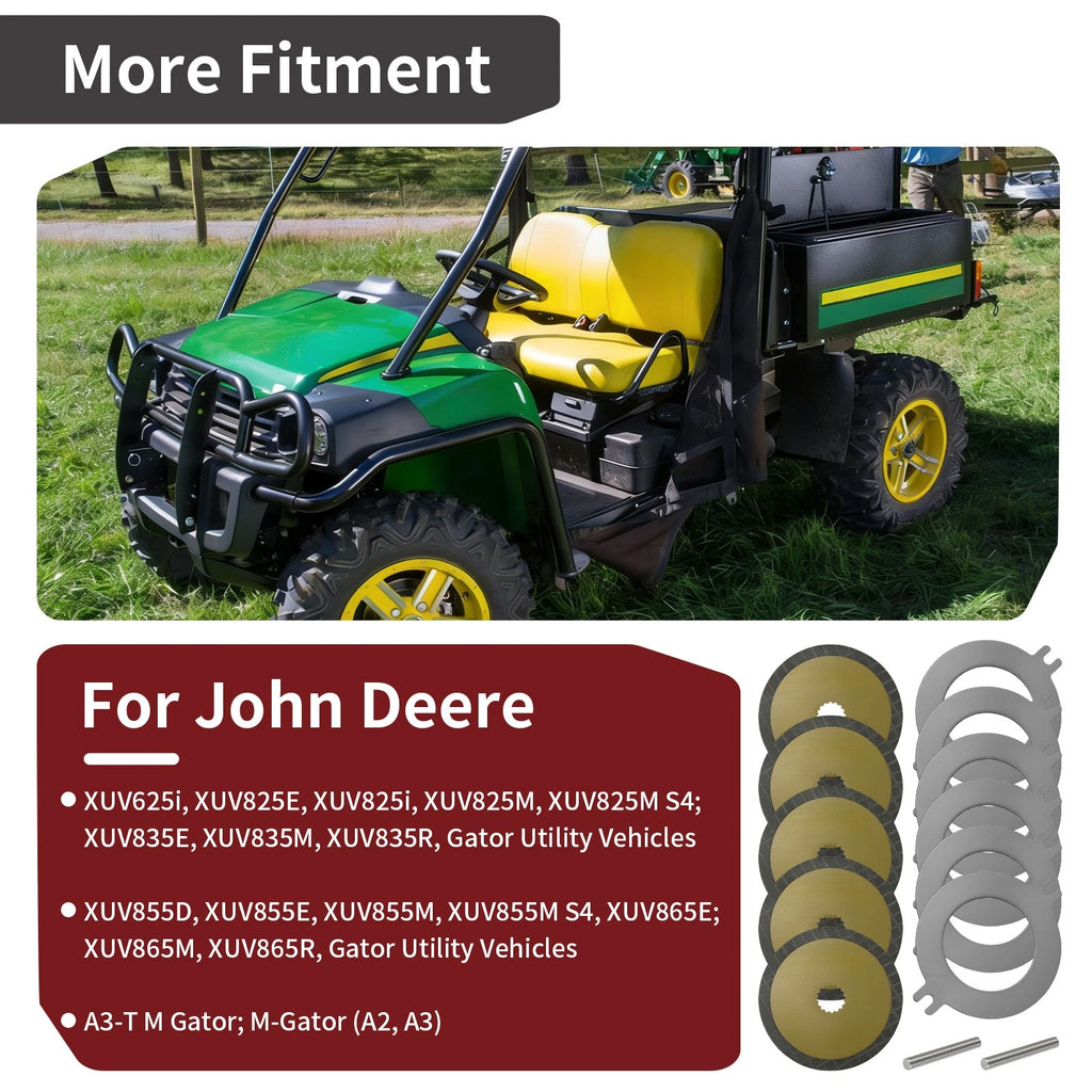 Wet Parking Brake Disk Kit for John Deere Gator A2 A3 M M-Gator AM148465