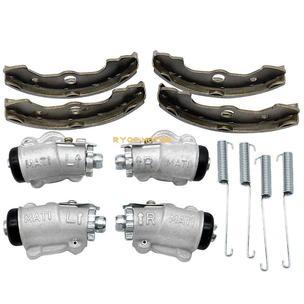 Front Brake Wheel Cylinders W/Shoes for Honda Foreman 400 TRX400FW (1995–1998)