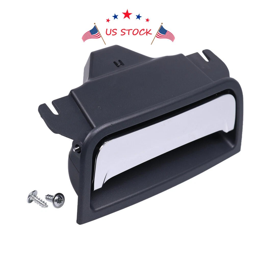 Chrome Center Console Armrest Latch Handle Plate for Chevrolet GMC (2014-2020)
