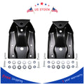 Set of 2 Rear Leaf Spring Hanger Shackles for Chevy Silverado GMC 1500 