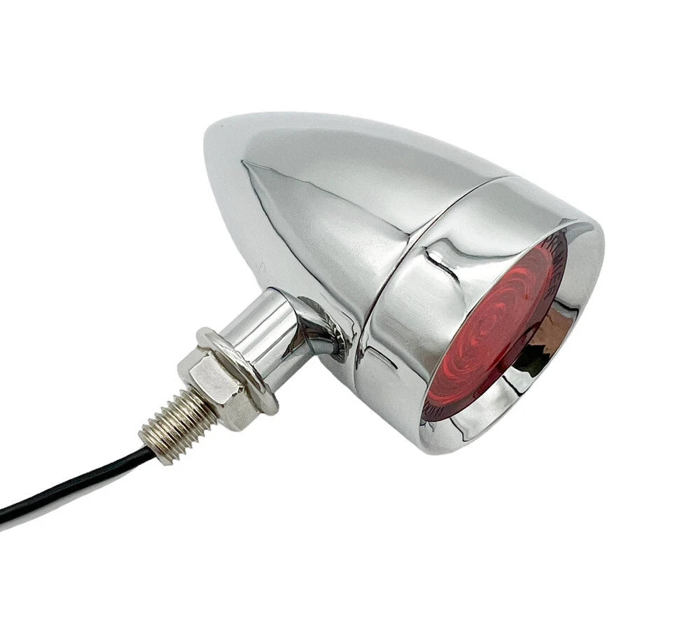Mini Bullet LED Light Lens Replacement for Motorcycle Hot Rod Truck (Universal)