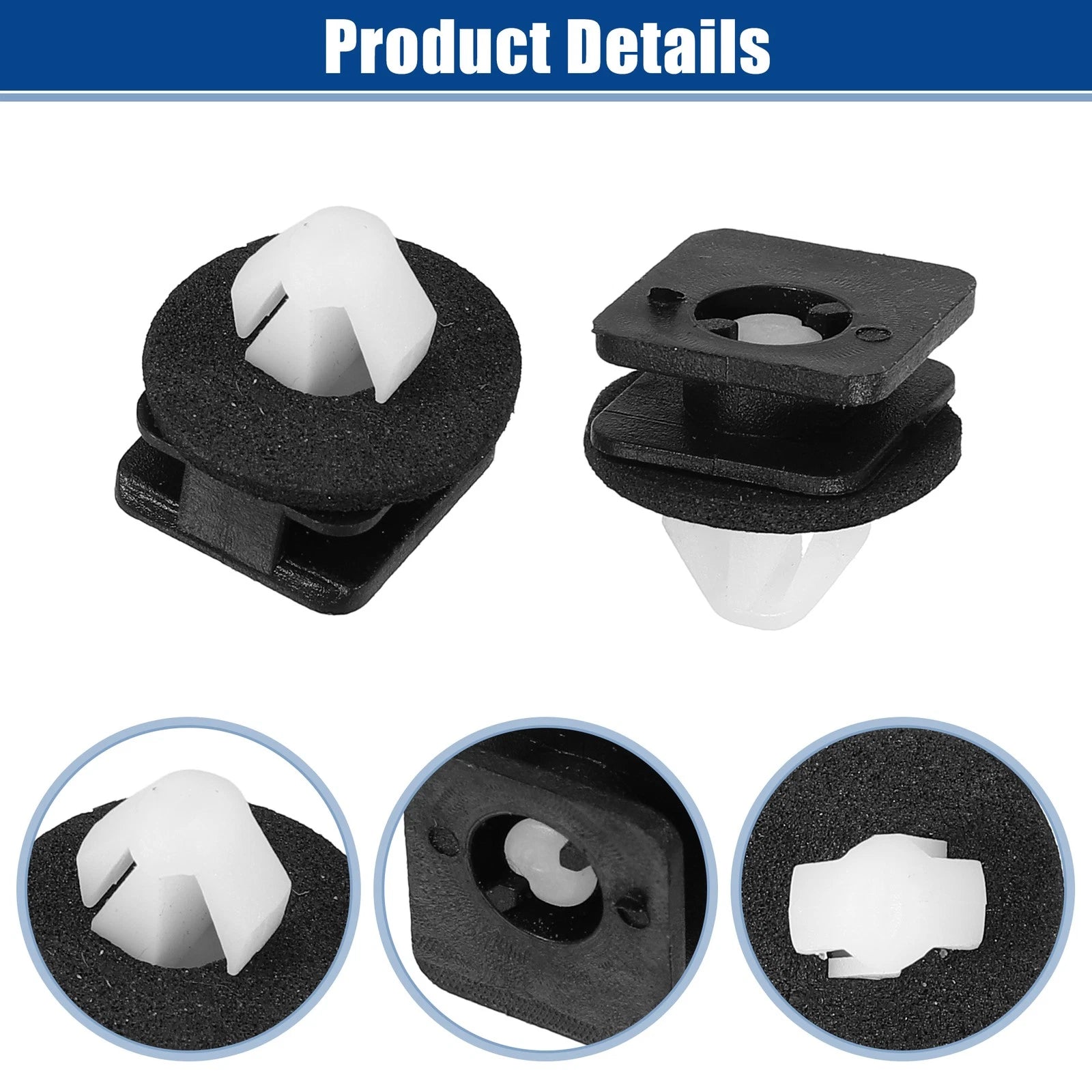 20pcs A Pillar Trim Hardware Windshield Clips for Ford Explorer (2011–2021) No.BB5Z78519R44A