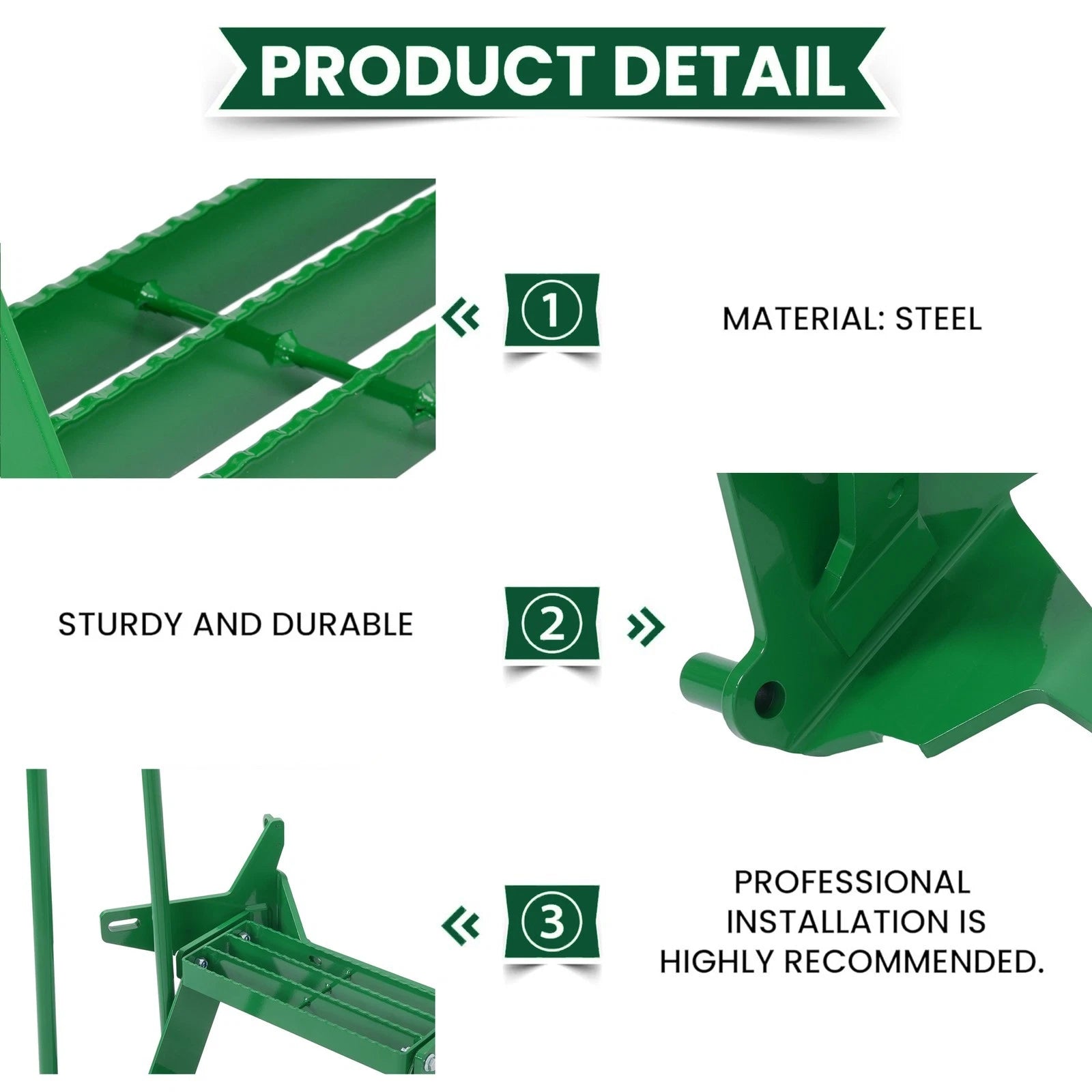 Stair Step Extension Kit for John Deere 3010 3020 4010 (1960–1975)