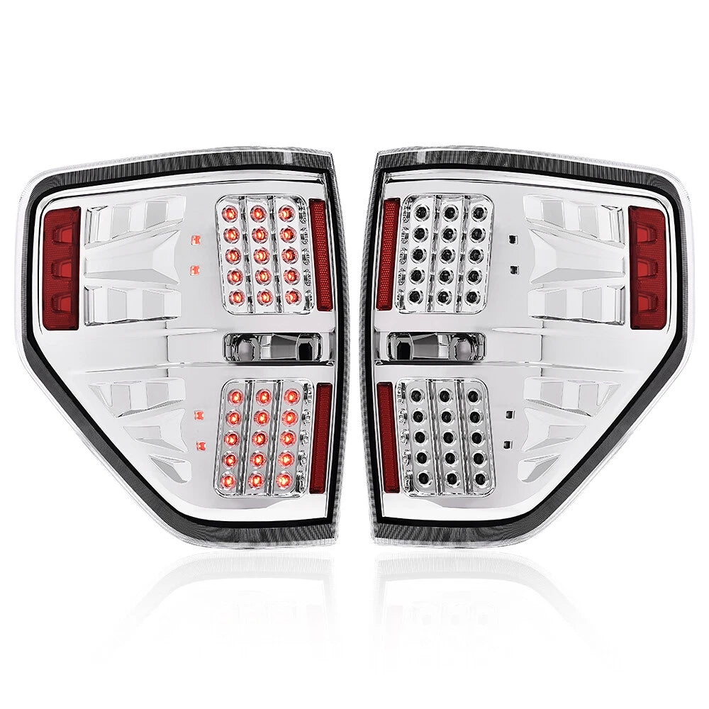 LED Rear Tail Lights Brake Lamps Assembly for Ford F-150 (2009–2014)