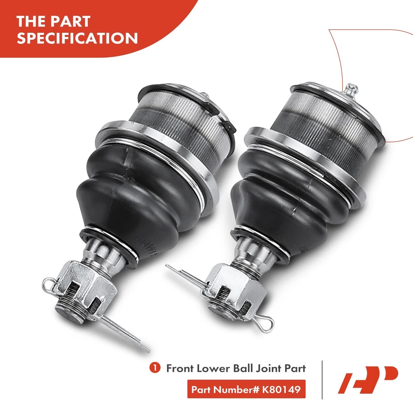 6X Front Control Arm Ball Joint Sway Bar Link for Ford F-150 (2005–2008)
