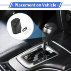 1 Pc Gear Shift Knob Cover for Nissan Altima (2019–2024) Black Faux Leather