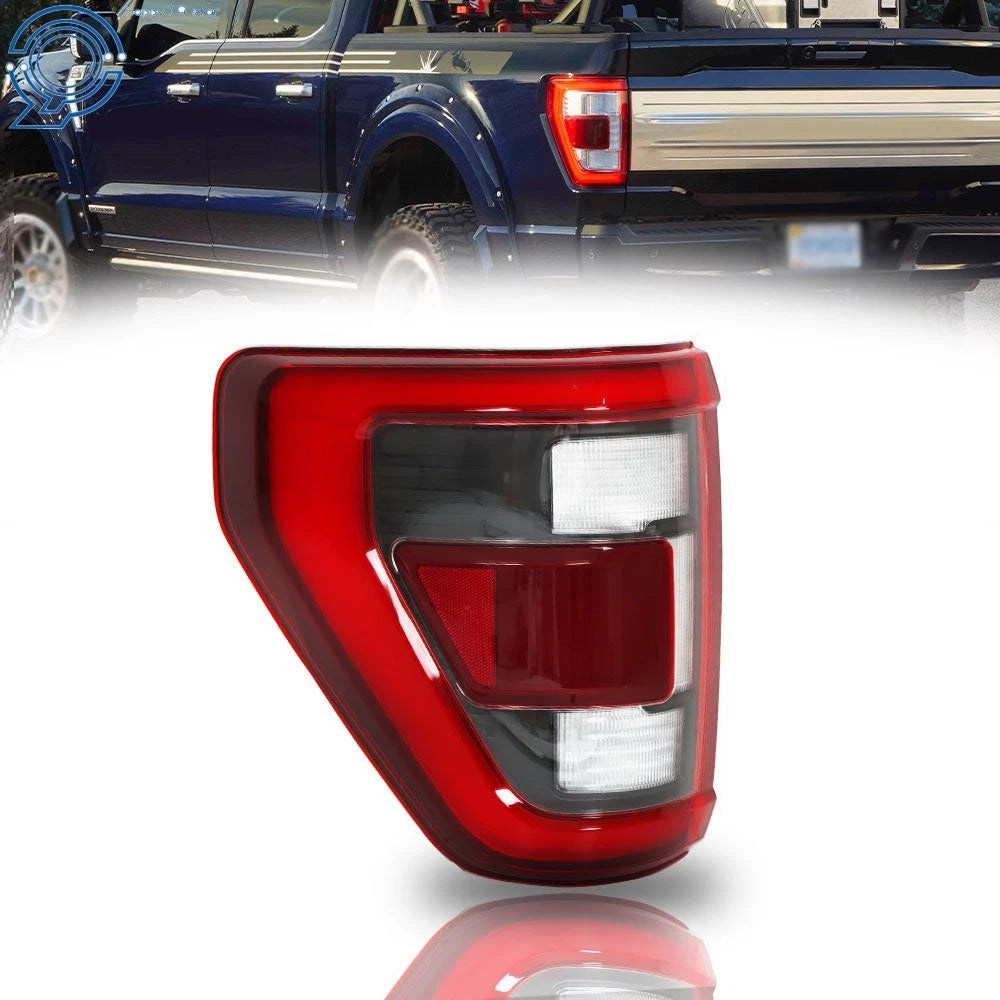 Tail Light Assembly for Ford F-150 (2021–2023) Driver Left Side LED w/ Blind Spot