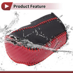 Gear Shift Knob Cover for Honda Inspire (1Pc, Red Faux Leather)