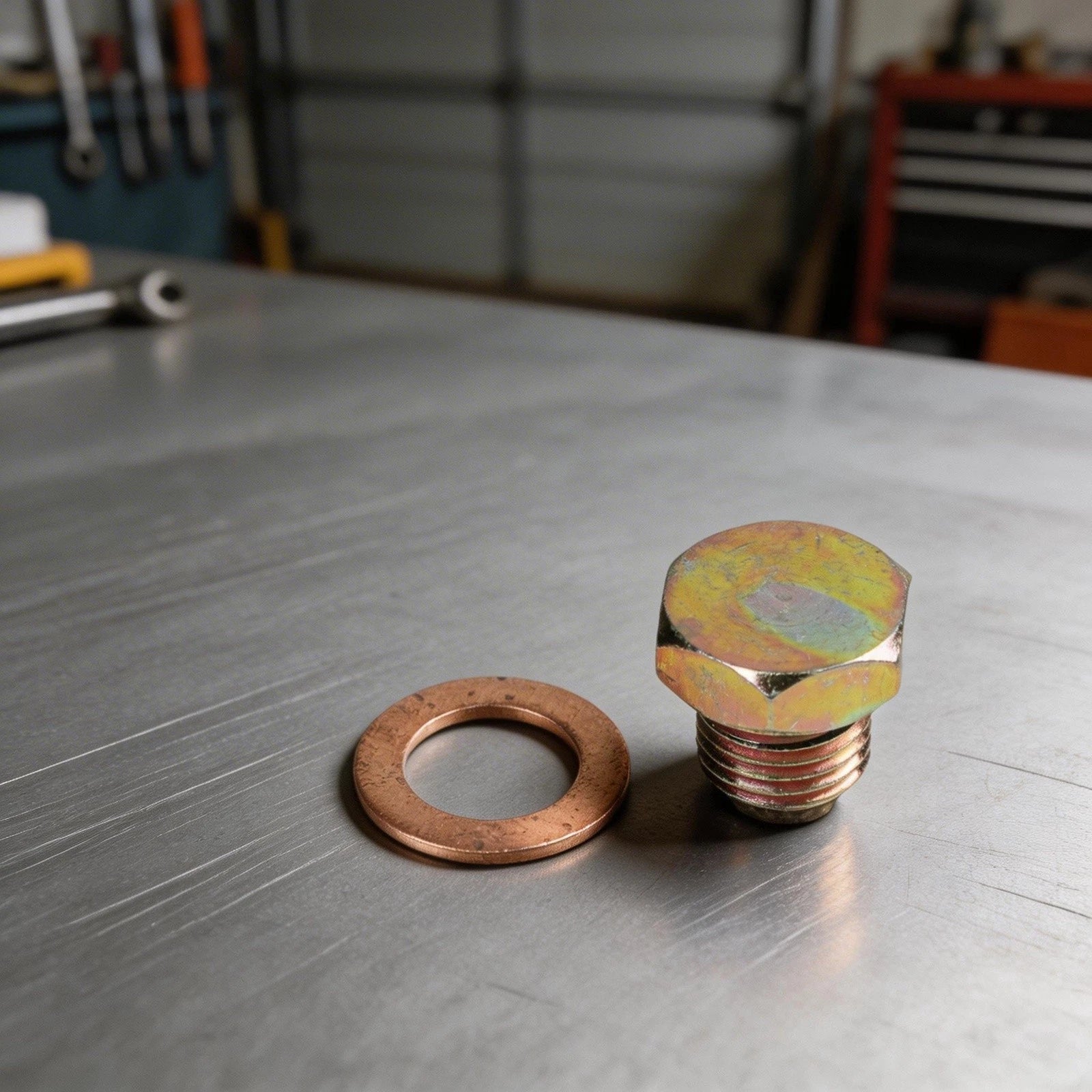 M14 x 1.5mm Magnetic Oil Drain with Washer for BT 1100