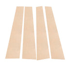Pillar Post Set Door Window Trim Covers for Dodge Ram 1500 (2019-2024)