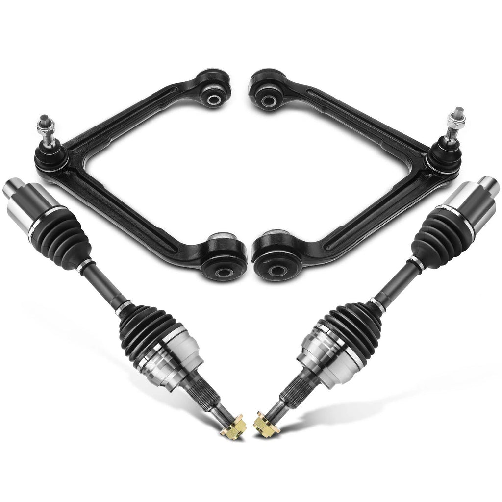 Set of 4 CV Axle Control Arms for Dodge Ram 1500 (2002–2008)