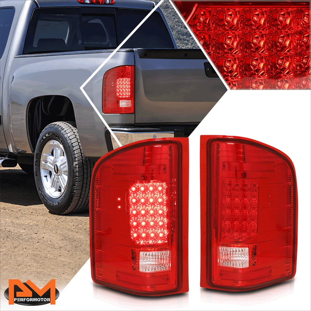 Full LED Tail Light for Chevy Silverado (2007–2014)