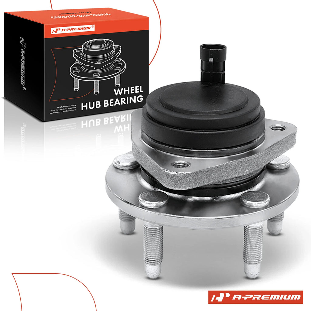 Front Wheel Hub & Bearing Assembly with ABS Sensor for Chevy Caprice (2011–2017)