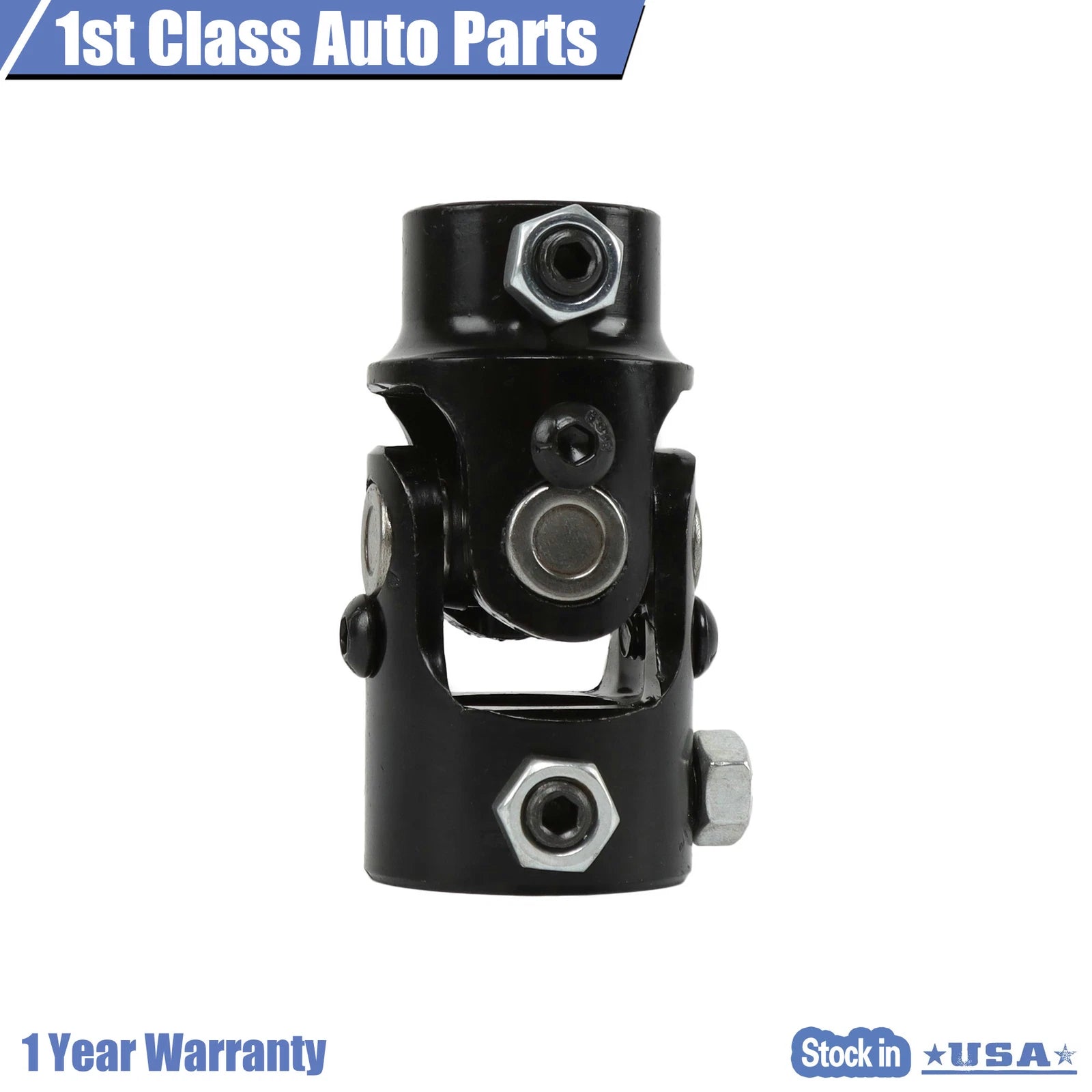 1" DD X 3/4-36 Spline Steering Shaft U Joint for Universal Rat Rod