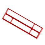 Carbon Fiber Red CD Button Panel Trim for BMW 3 Series E36 (1991–1999)