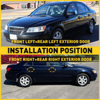 Set of 4 Door Panel Handles for 2006 Hyundai Sonata GL V