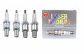 Set of 4 NGK Laser Iridium Spark Plugs RE7CL RE9BT for Mazda RX-8 (2003–2012)