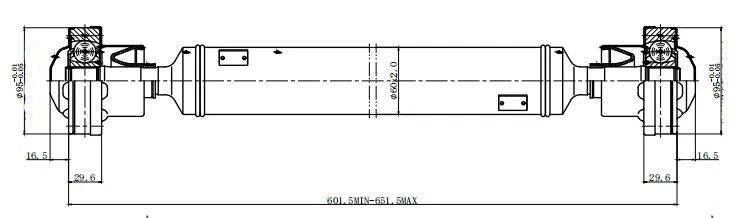 Driveshaft for Mercedes-Benz GL320 GL350 GL450 GL550 (2007–2012)