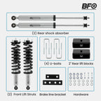 2.5" Lift Kit with Struts & Shocks for Toyota Tundra (2000-2006)