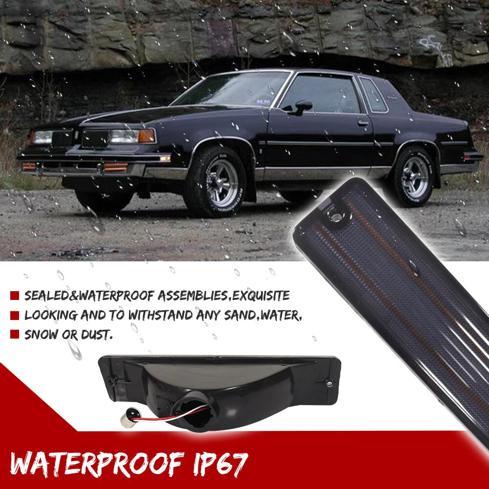 Switchback LED Front DRL Signal Lights for Oldsmobile Cutlass Supreme (1981–1988)