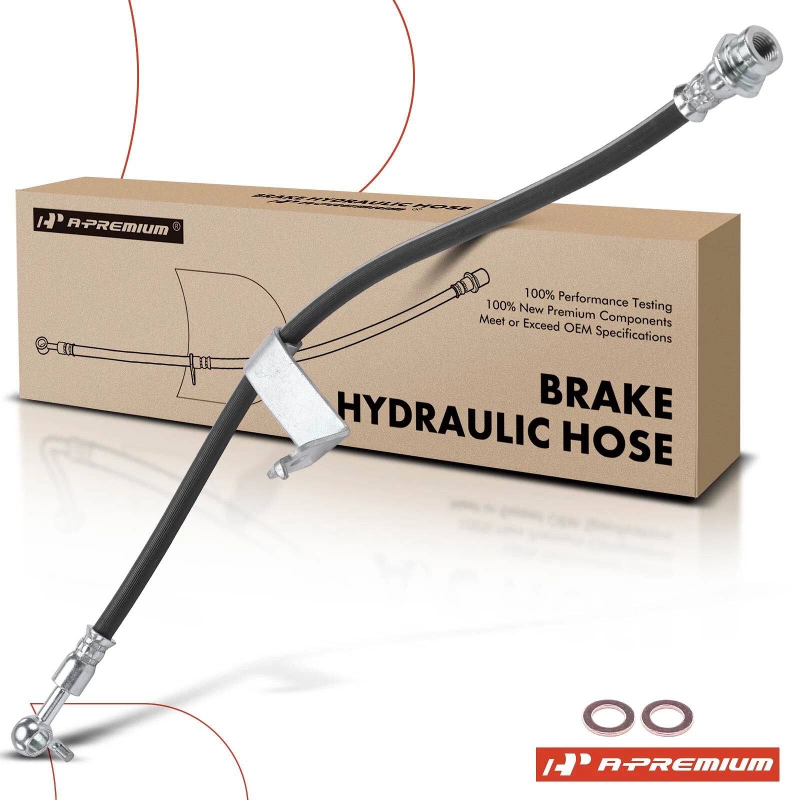 Rear Right Brake Hydraulic Hose for Chevrolet Spark EV (2014–2016)
