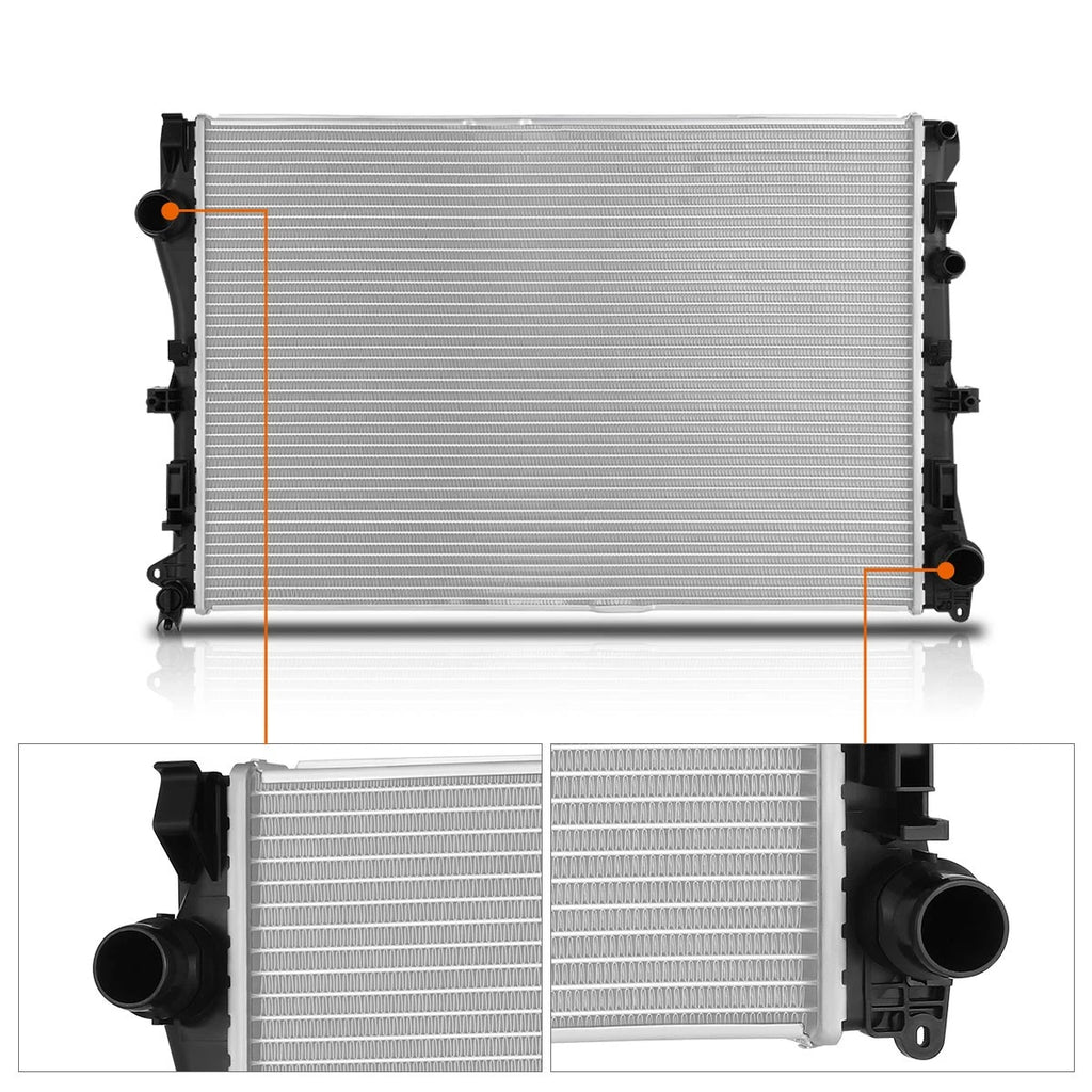 Aluminum Radiator for Mercedes C-Class AMG 2.0L 3.0L (2015–2020) DPI-13507