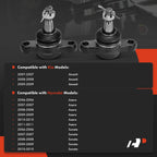 2X Front Lower Ball Joint Kit for Hyundai Sonata (2006-2010)