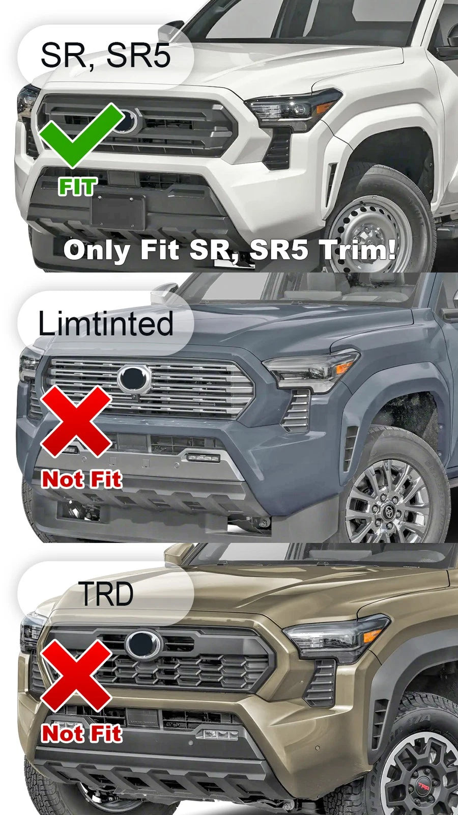 LED Daytime Running Light for Toyota Tacoma (2024–2026)