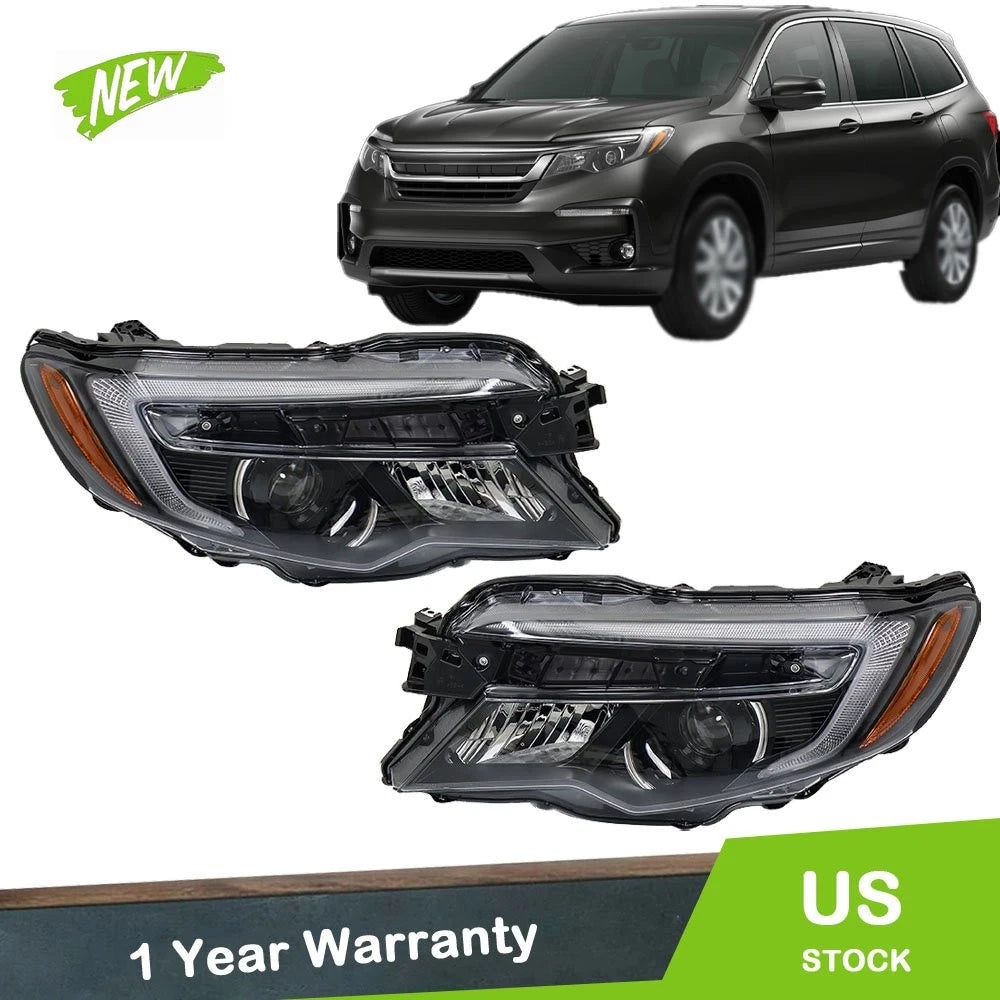 LED Headlights for Honda Pilot Elite (2016–2018) & Passport (2019–2021)