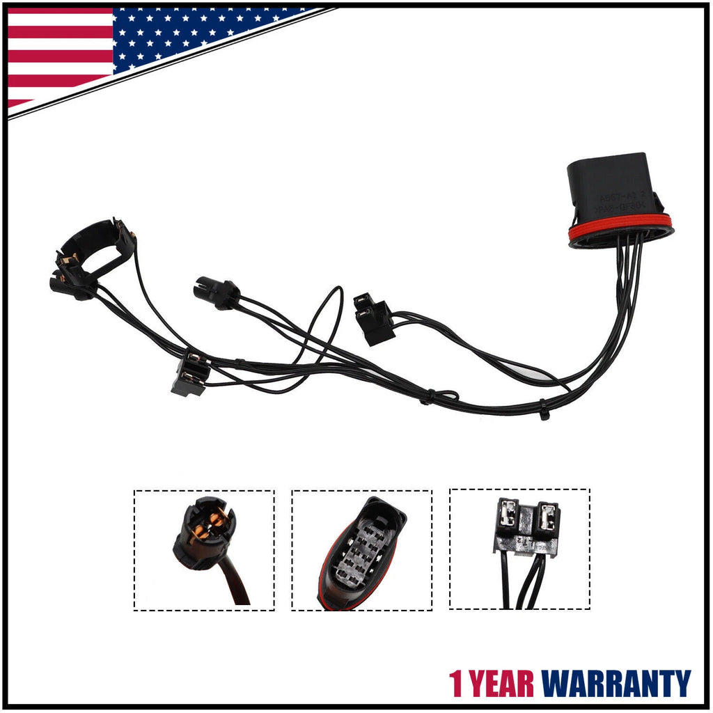 Headlight Wiring Harness for Mercedes-Benz W204 C300 C230 C350 (2008–2011)