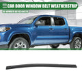 Rear Left Door Window Belt Weatherstrip for Toyota Tacoma (2005–2015) Black