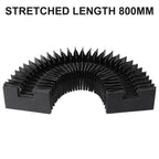 Dust Cover Bellows for CNC Guide Rail (Linear Black)