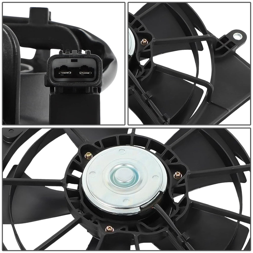 Left Radiator Cooling Fan Condenser Assembly for Acura Integra Honda Civic (2022–2025)