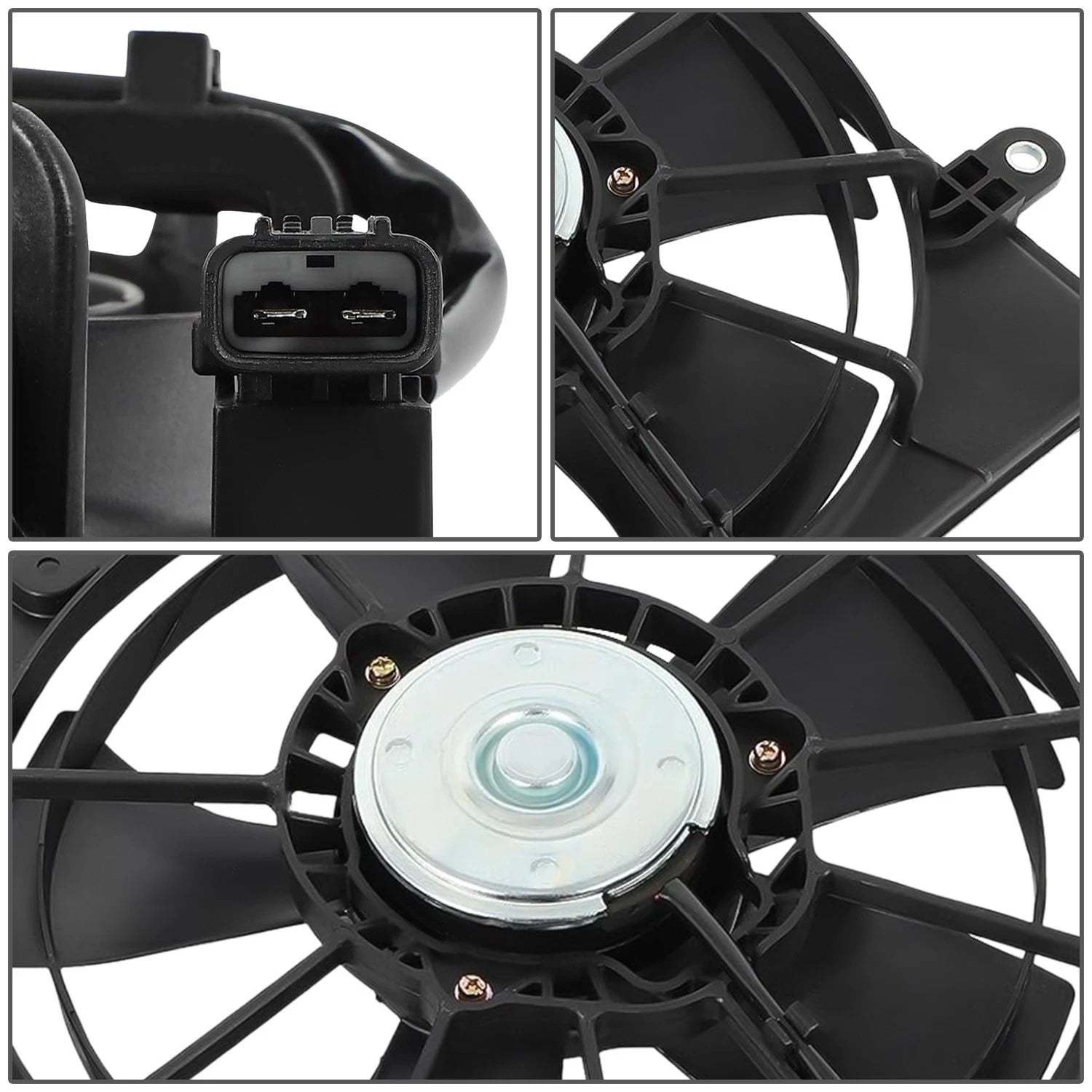 Left Radiator Cooling Fan Condenser Assembly for Acura Integra Honda Civic (2022–2025)
