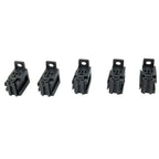 Relay Sockets 5-Pin 25pcs Copper Terminals 35��35��35mm Plastic & Metal for Electronics